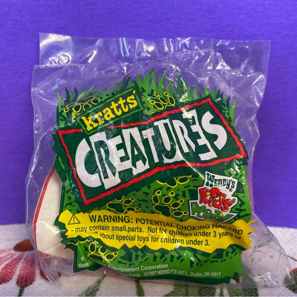 Wendy’s Kids Meal Kratts Creatures Plush Toy